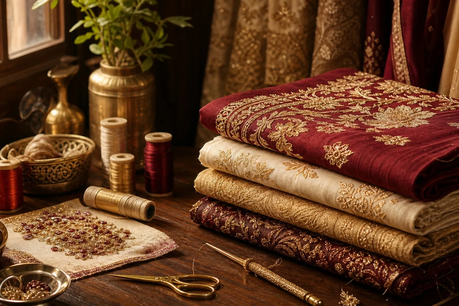 Embroidery workshop tools